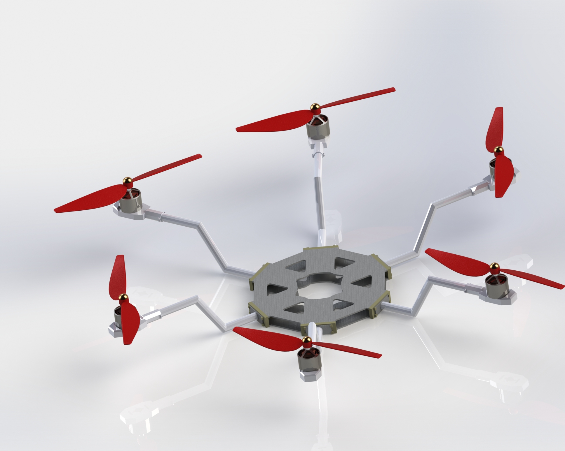 无人驾驶飞机模型三维